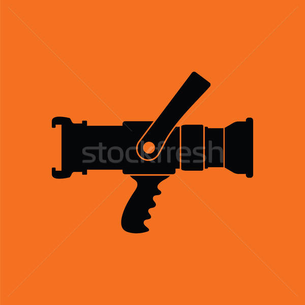 Fire hose icon Stock photo © angelp