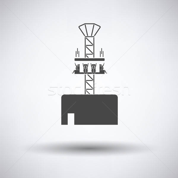 Free-fall ride icon Stock photo © angelp