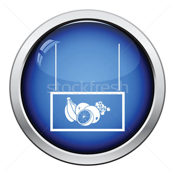 Fruits market department icon Stock photo © angelp