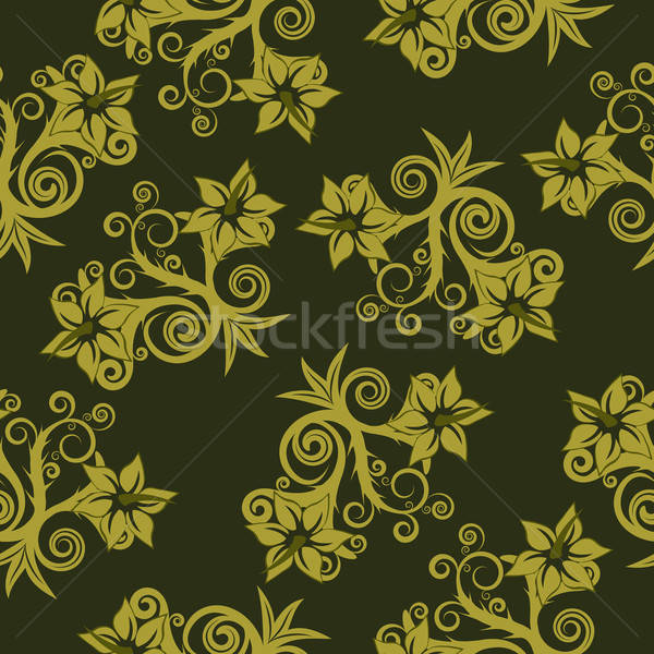 floral seamless background Stock photo © angelp