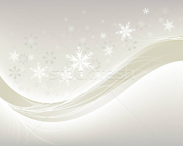 Noël belle vecteur nouvelle année design nature [[stock_photo]] © angelp