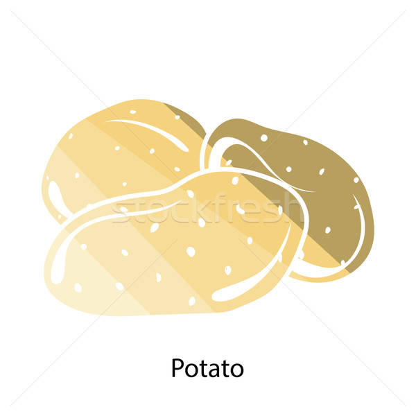 Potato icon Stock photo © angelp