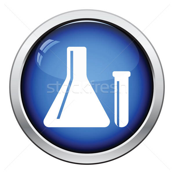 Icon of  Chemical bulbs Stock photo © angelp