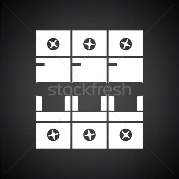 Circuit breaker icon Stock photo © angelp