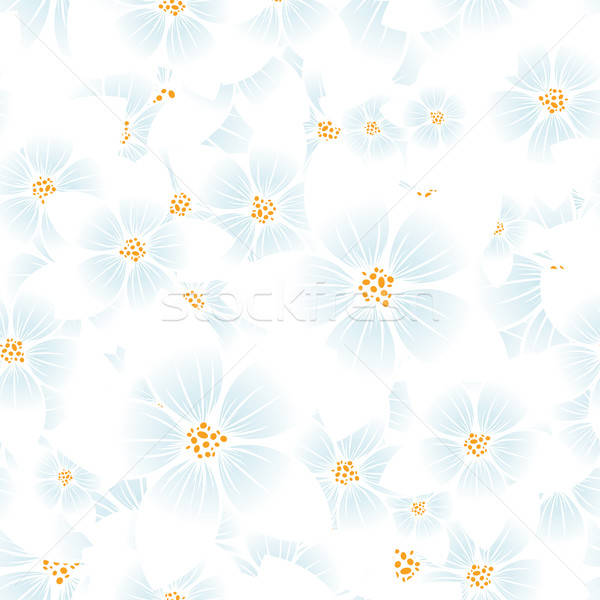 Sin costura floral vector fácil Foto stock © angelp