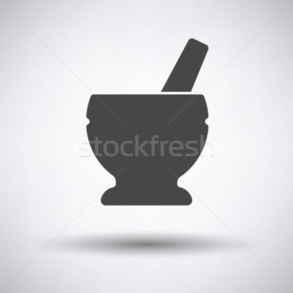 Mortar and pestle icon Stock photo © angelp