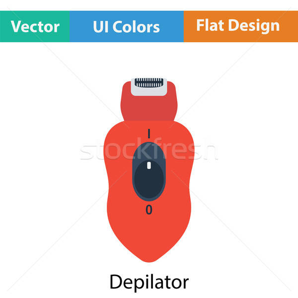 Stock photo: Depilator icon