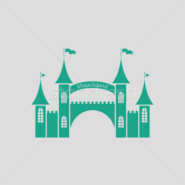 Amusement park entrance icon Stock photo © angelp