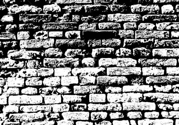 Grunge White And Black Brick Wall Background Vector Illustration C Angelp Stockfresh