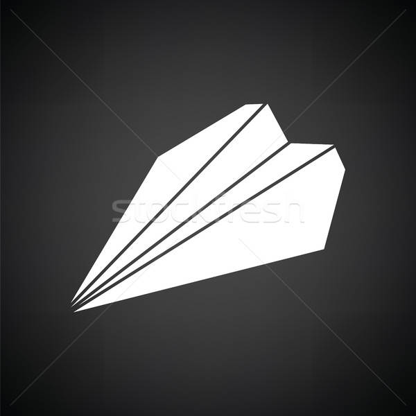 Stock photo: Paper plane icon