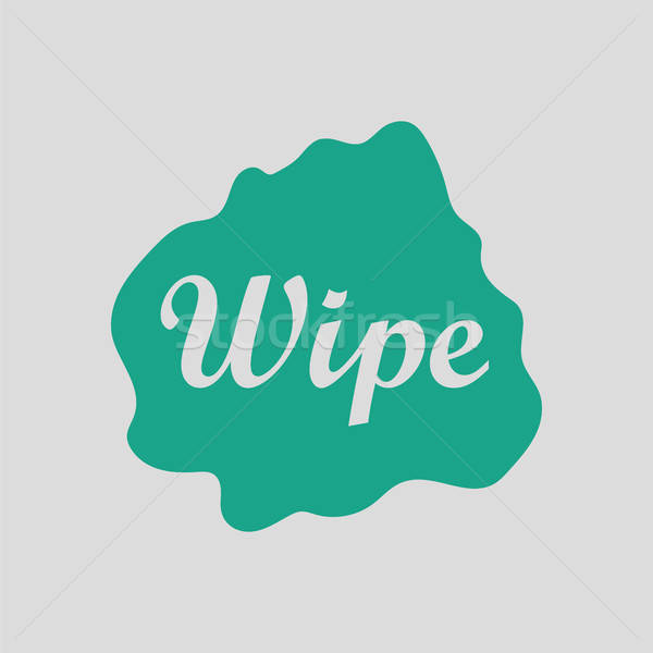 Wipe cloth icon Stock photo © angelp