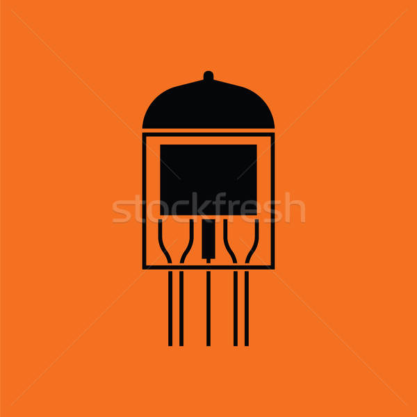 Electronic vacuum tube icon Stock photo © angelp