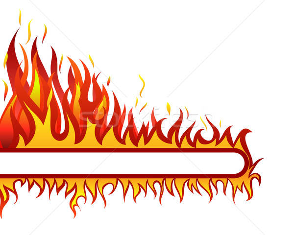 fire background Stock photo © angelp