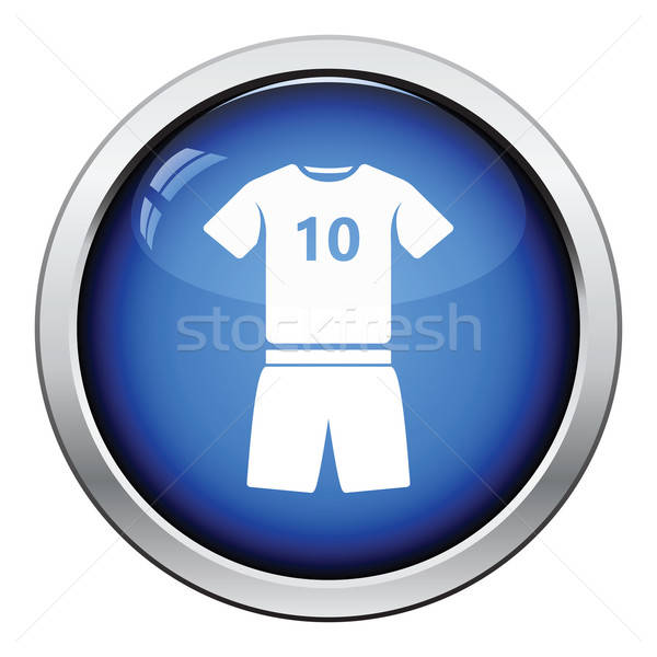 Icon of football uniform Stock photo © angelp