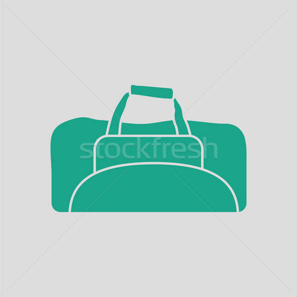 Fitness bag icon Stock photo © angelp