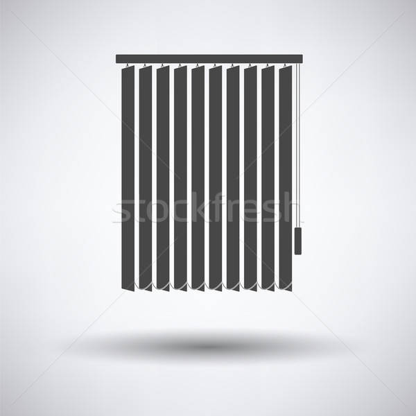 Office vertical blinds icon Stock photo © angelp