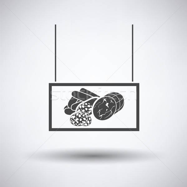 Sausages market department icon Stock photo © angelp