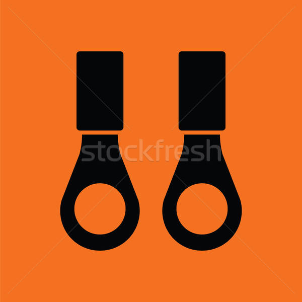 Connection terminal ring icon Stock photo © angelp