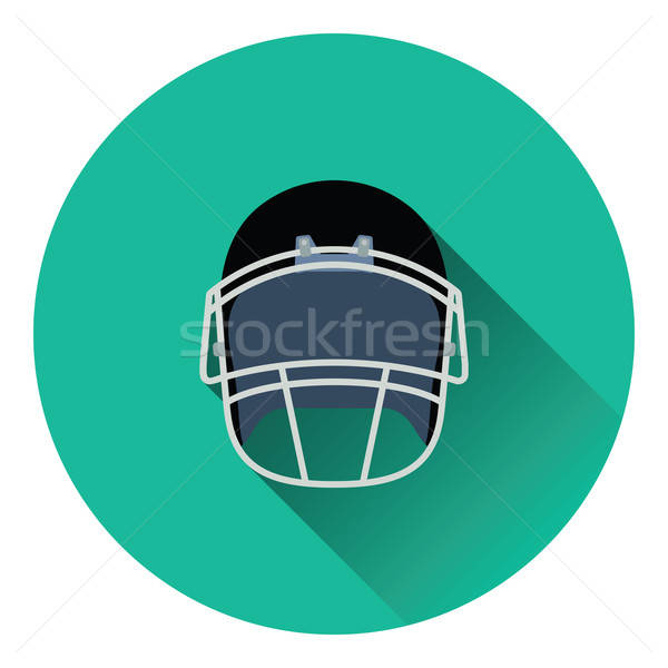 American football helmet icon Stock photo © angelp