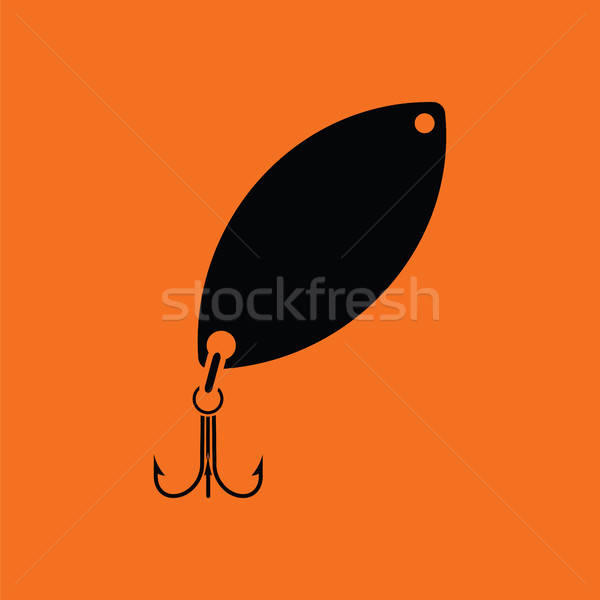 Icon of Fishing spoon Stock photo © angelp