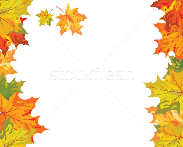 Autumn  Frame Stock photo © angelp