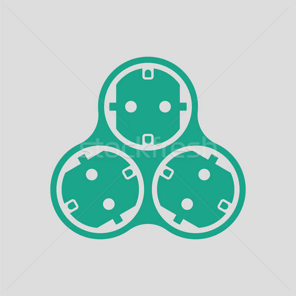 AC splitter icon Stock photo © angelp