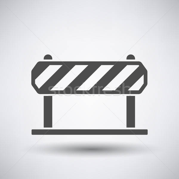 Construction fence  icon Stock photo © angelp