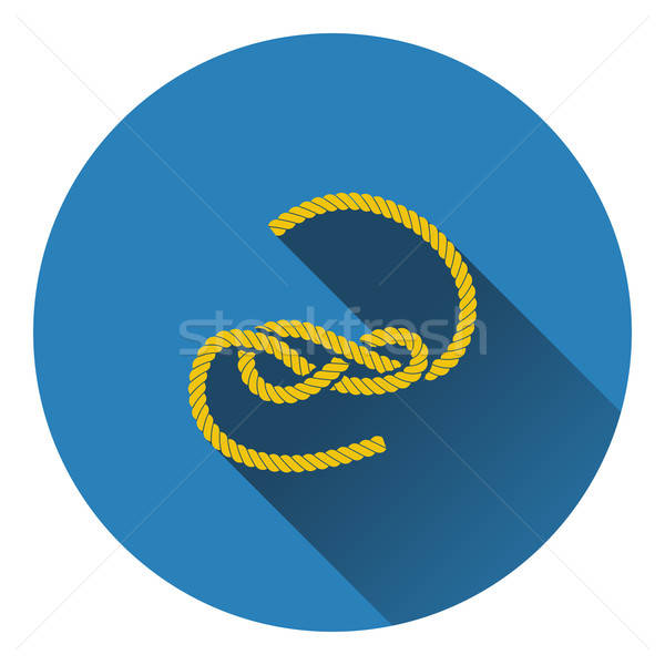 Icon of rope Stock photo © angelp