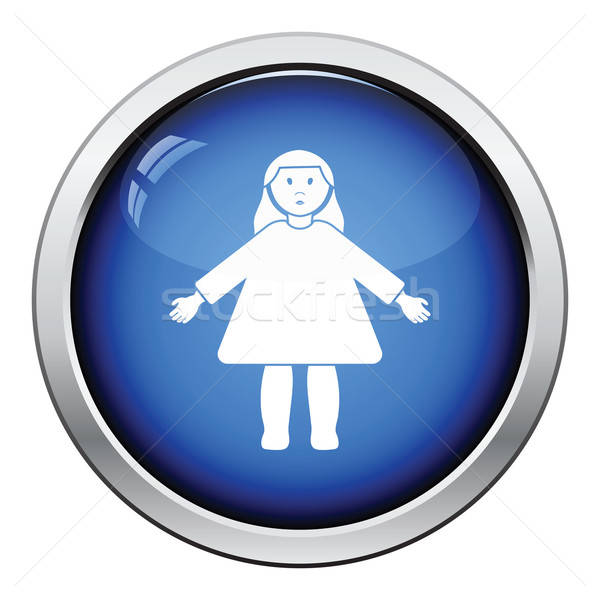 Doll toy icon Stock photo © angelp