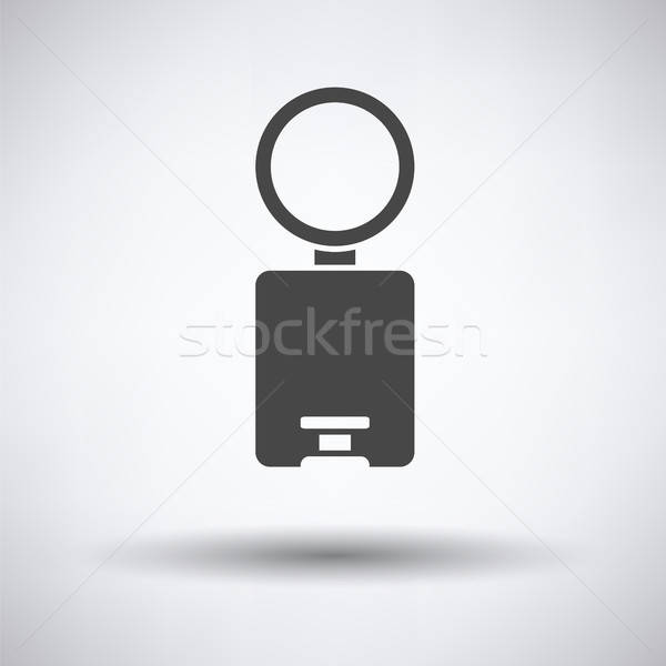 Trash can icon Stock photo © angelp
