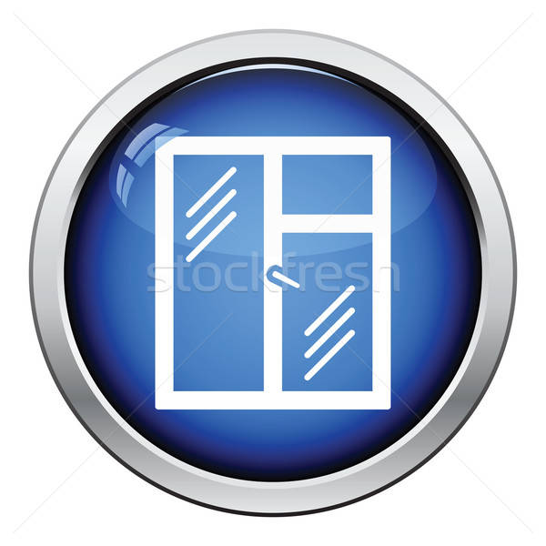 Icon of closed window frame Stock photo © angelp