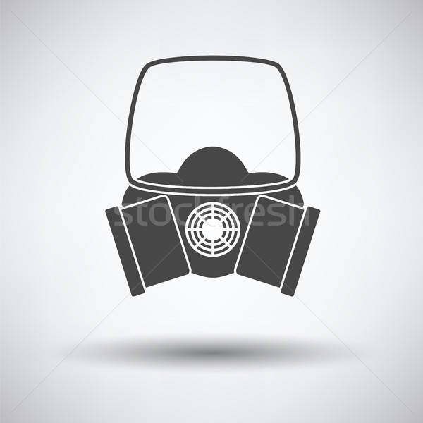 Icon of chemistry gas mask Stock photo © angelp