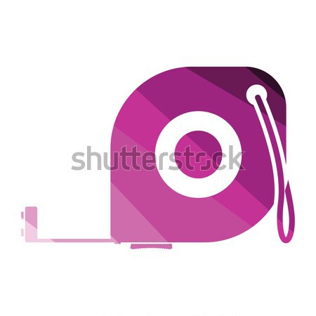 Icon of constriction tape measure Stock photo © angelp
