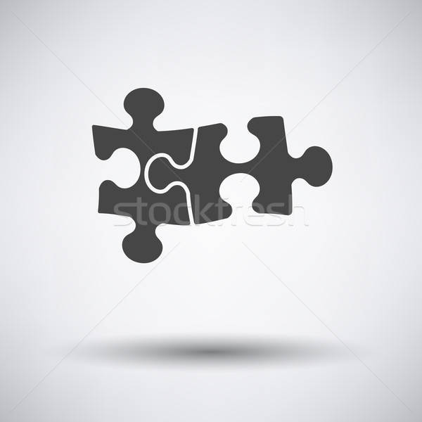 Puzzle decision icon Stock photo © angelp