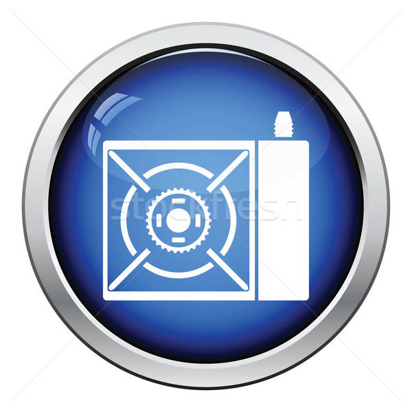 Camping gas burner stove icon Stock photo © angelp