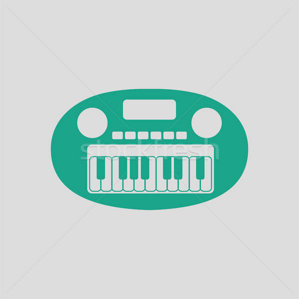 Synthesizer toy ico Stock photo © angelp