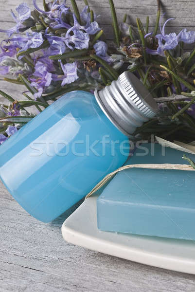 Rosemary bath items. Stock photo © angelsimon