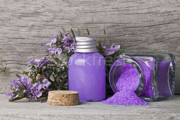 Stock photo: Rosemary in the bath.