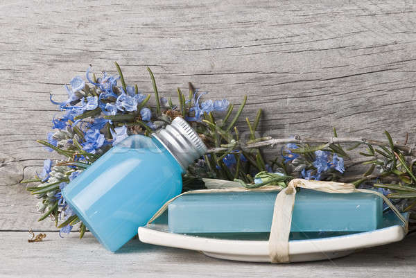 Rosemary gel and soap. Stock photo © angelsimon