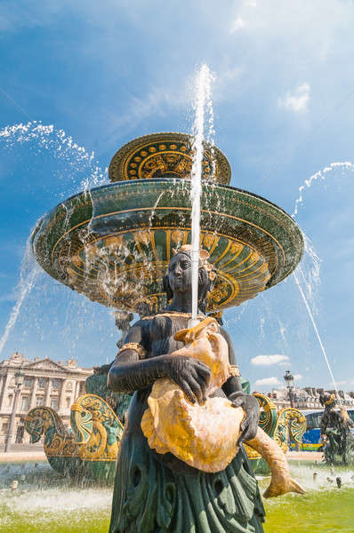 Fountain of River Commerce and Navigation Stock photo © anmalkov