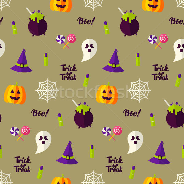 Glücklich Halloween Textur Urlaub Streich Stock foto © Anna_leni