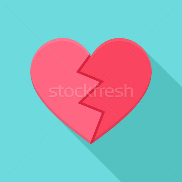 Crushed heart Stock photo © Anna_leni