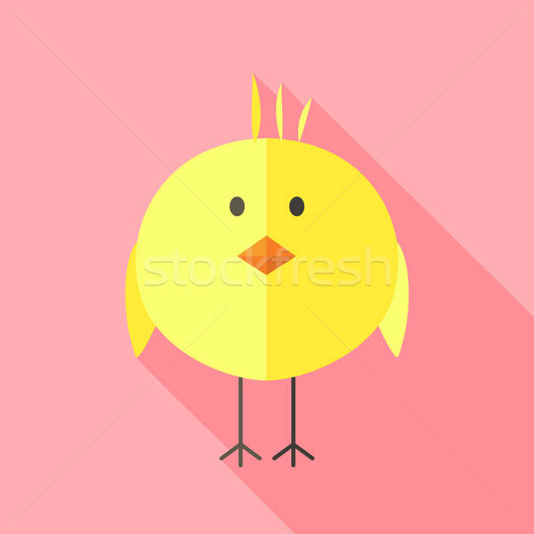 ilustração de clipart colorida de desenho de frango 7528056 Vetor