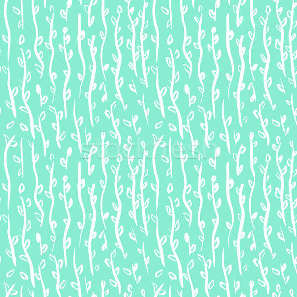 Spring Plants Seamless Pattern Stock photo © Anna_leni