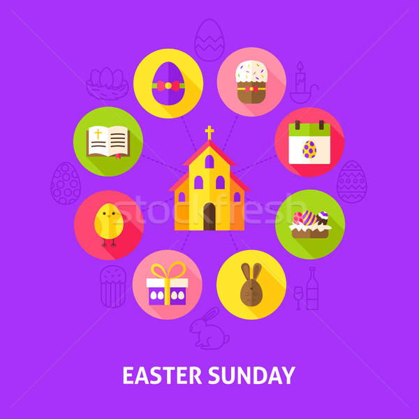 Concept Easter Sunday Stock photo © Anna_leni