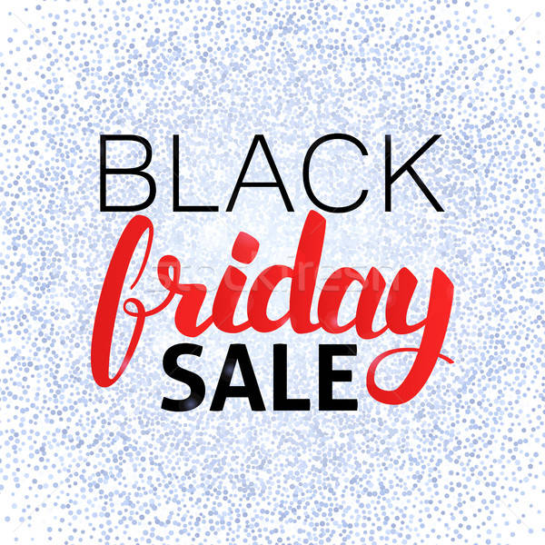 Foto stock: Black · friday · venta · anunciante · caligrafía · decoración