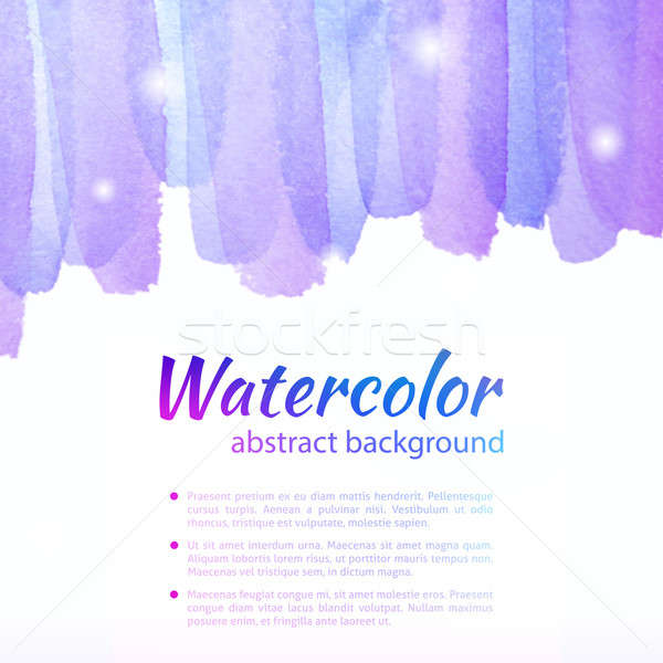 Watercolor Colorful Background Stock photo © Anna_leni