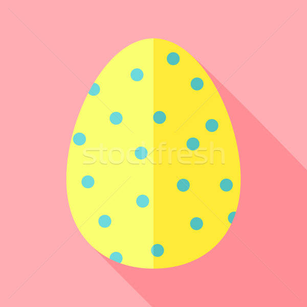 Easter egg with small dots Stock photo © Anna_leni