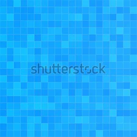 Squared blue seamless pattern Stock photo © Anna_leni