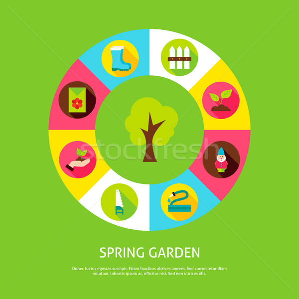 Spring Garden Concept Stock photo © Anna_leni